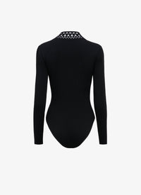 Body Vienne à manches longues - Noir Alaïa
