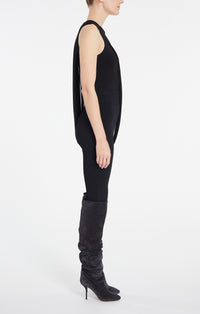Body de soirée sans manches - Noir Alaïa