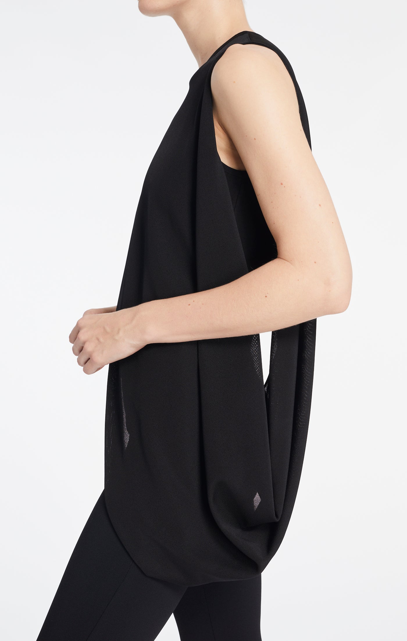 Body de soirée sans manches - Noir Alaïa
