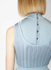 Sleeveless Stretch Bodysuit - Horizon