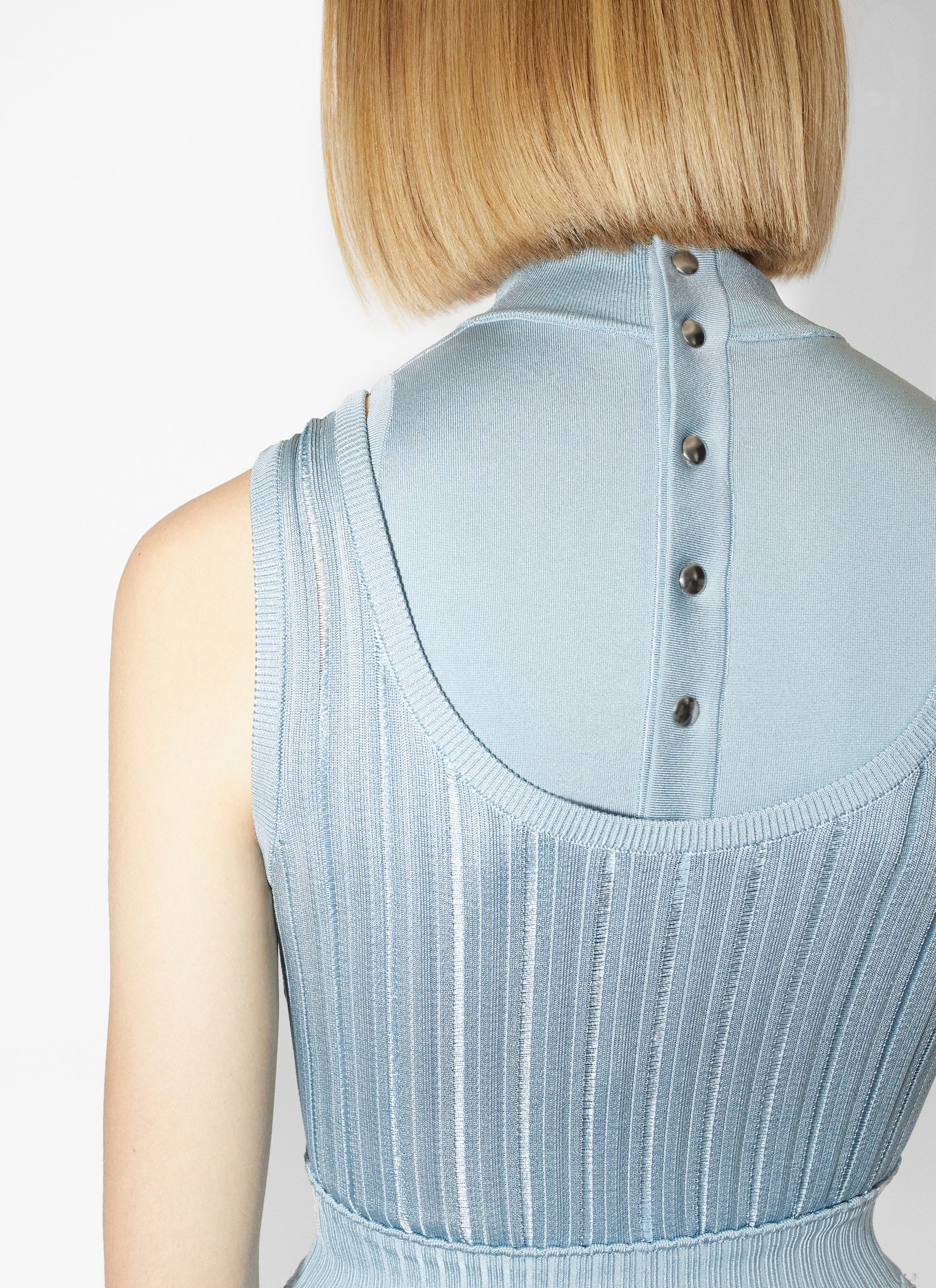 Sleeveless Stretch Bodysuit - Horizon