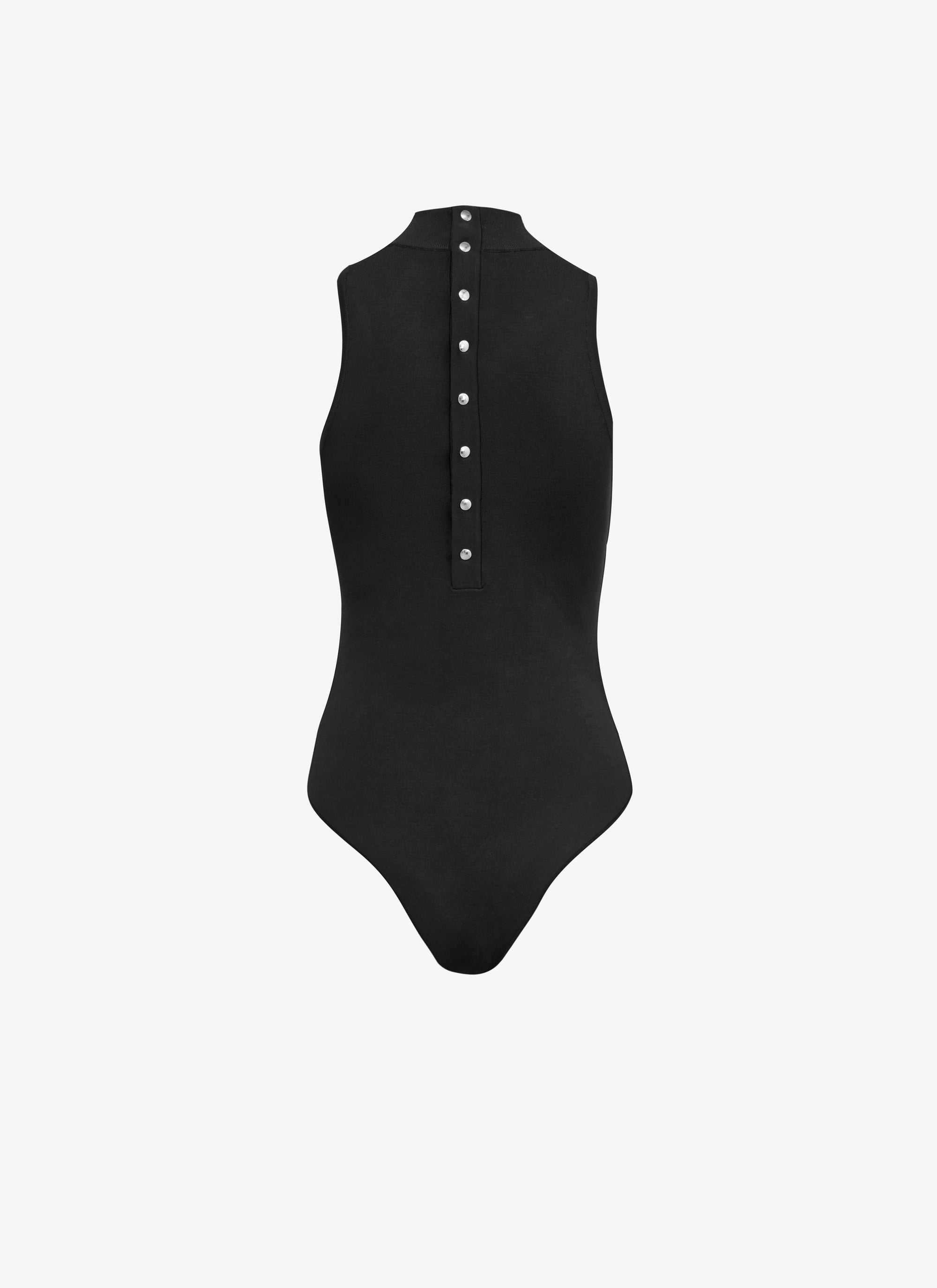 Body stretch sans manches - Noir Alaïa