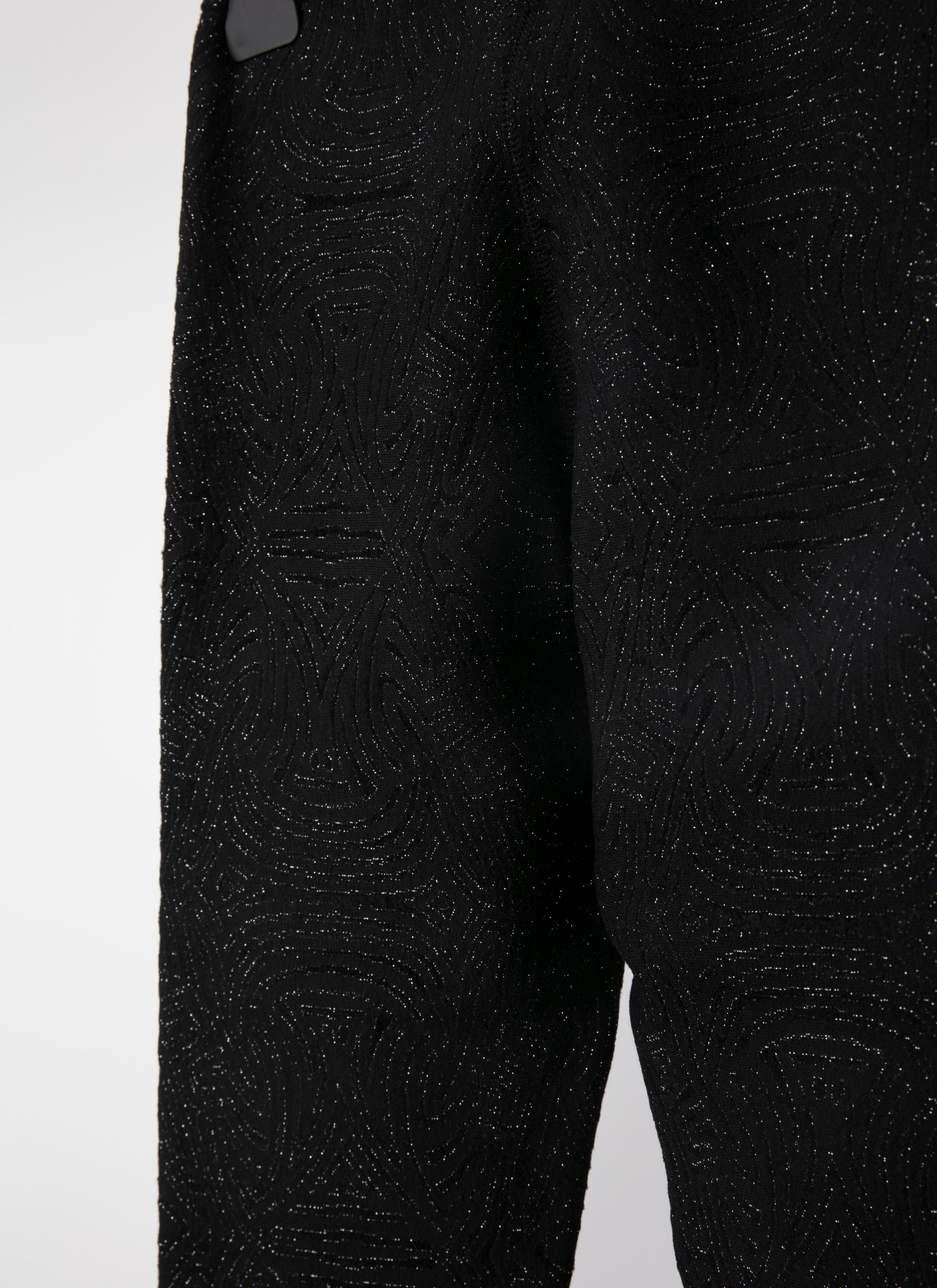 Legging long pailleté - Noir Brillant