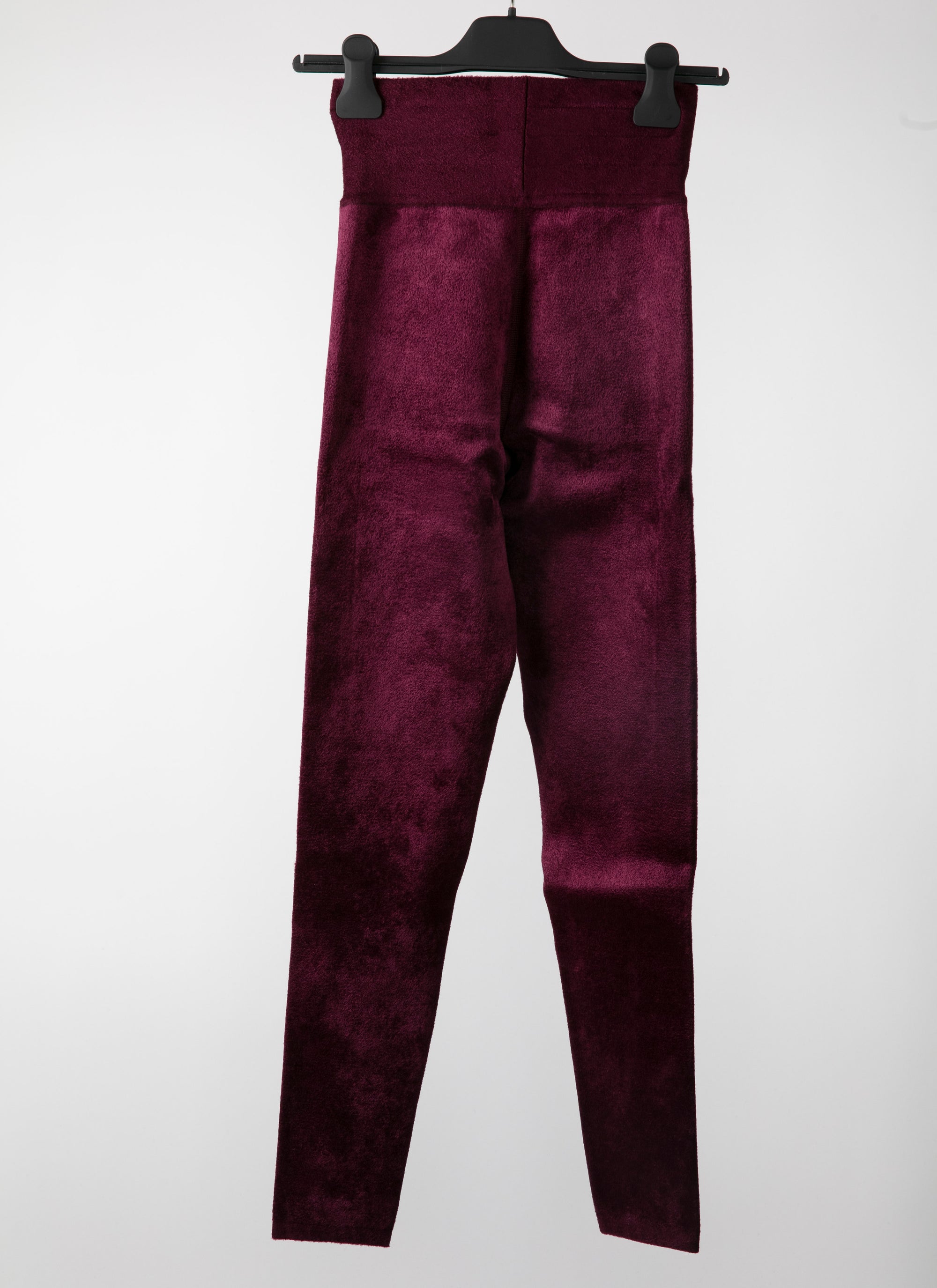 Velvet legging - Garnet