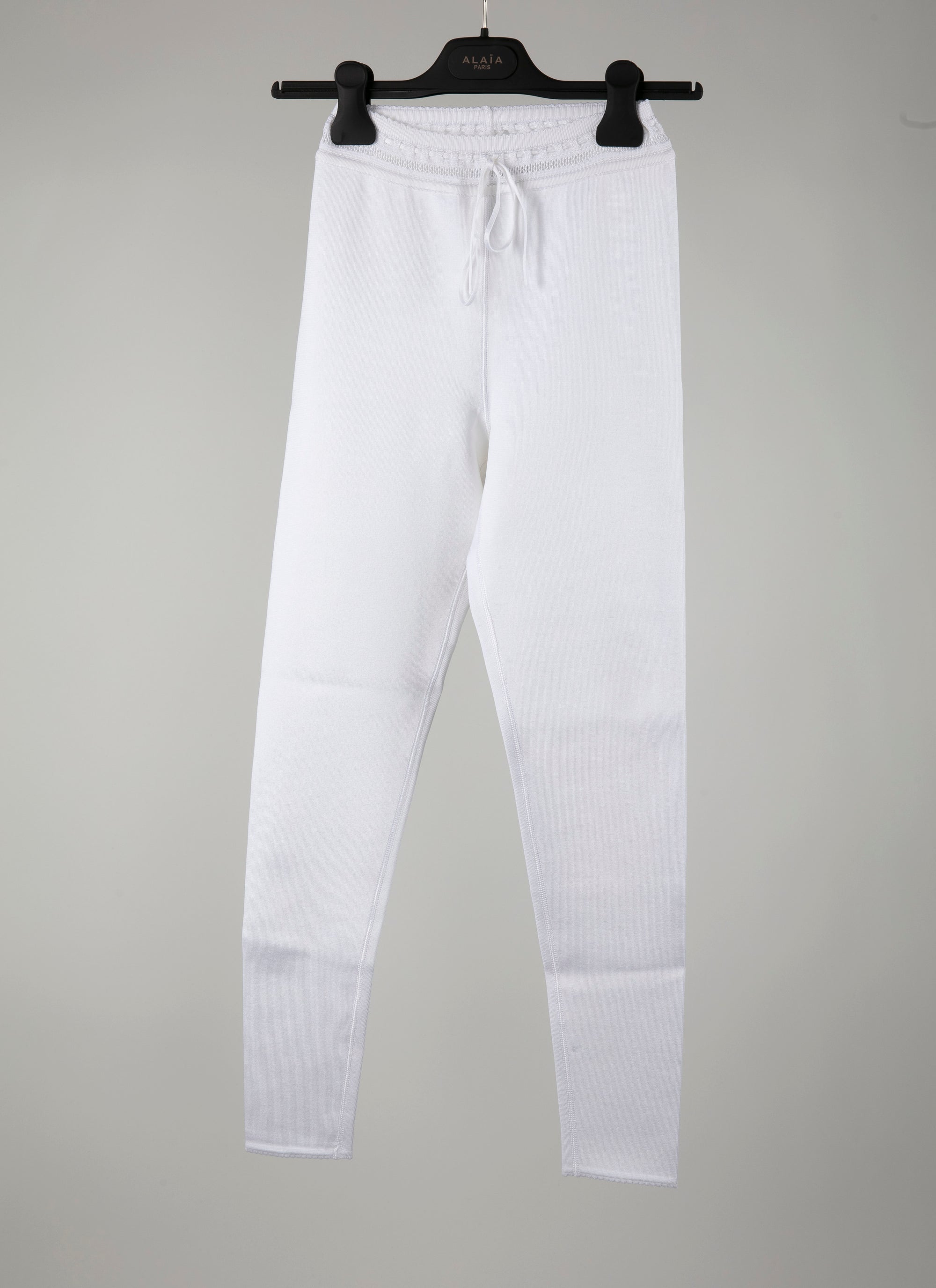 Drawstring legging - White