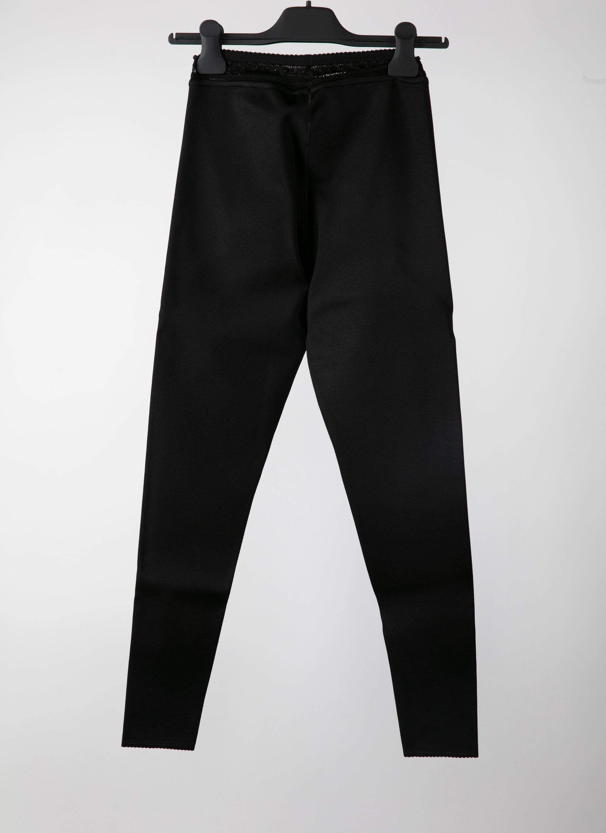 Drawstring legging - Black intense