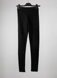 Legging en cachemire - Noir