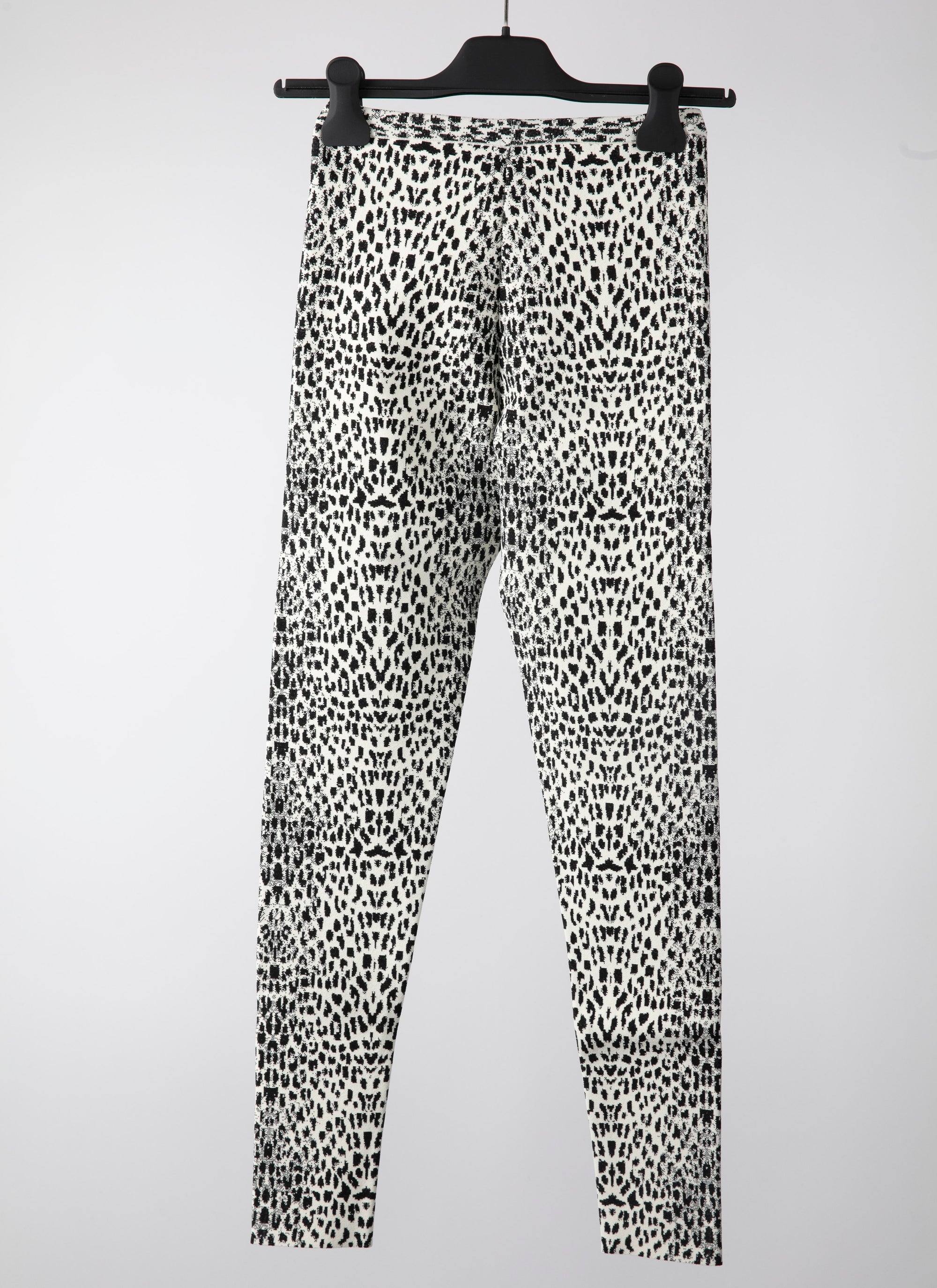 Legging à motif animal - Blanc & Noir