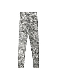Legging à motif animal - Blanc & Noir
