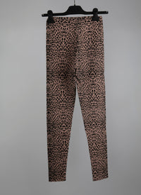 Legging à motif animal - Chair & Noir