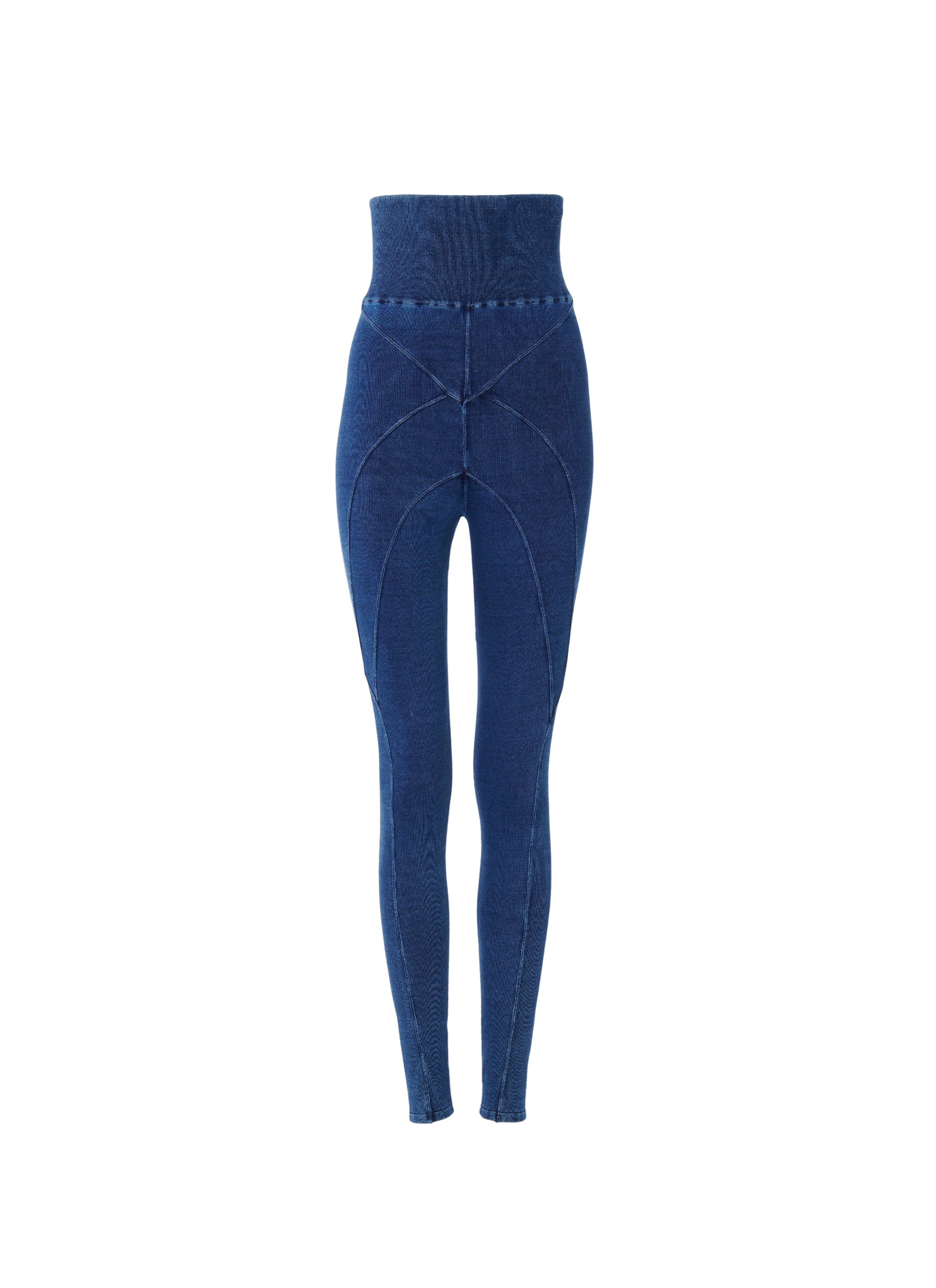Legging taille haute denim - Bleu Jeans