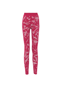 Lace leggings - Fuchsia