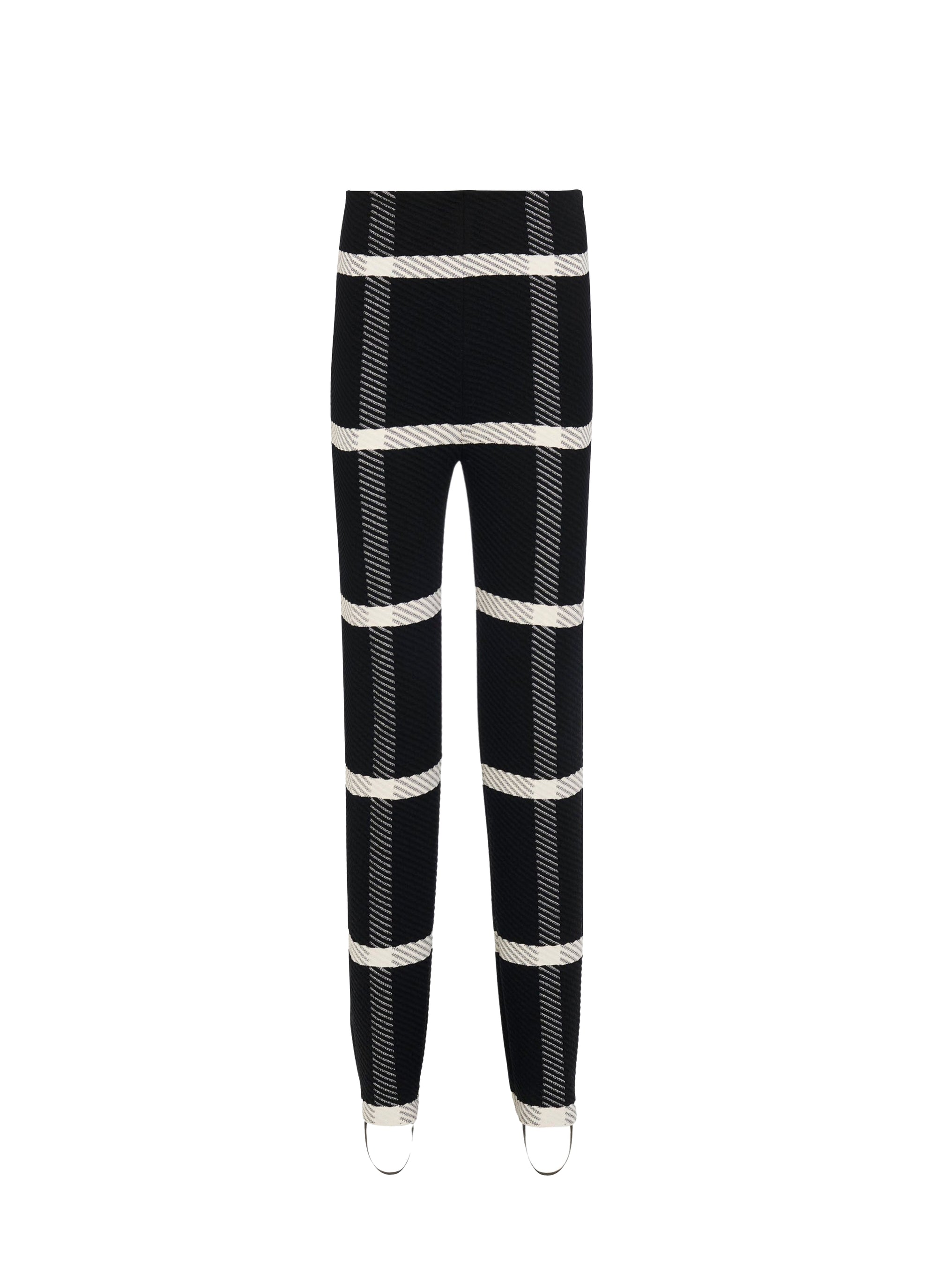 Legging Tartan en laine - Noir & Blanc