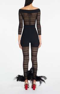 Vienna Legging in wool - Black Alaïa