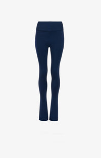 Double-faced wool legging - Blue