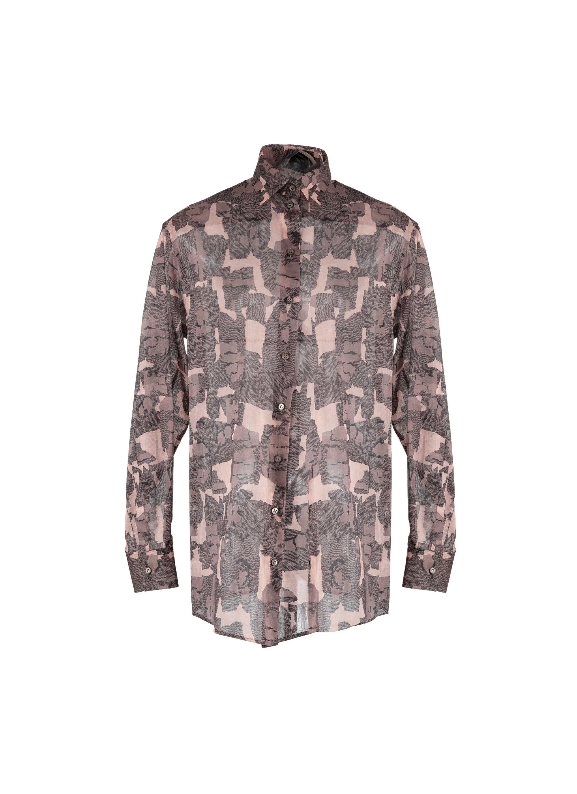 Chemise oversize - Chair & Beige