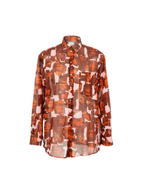 Chemise oversize - Rose & Rouge