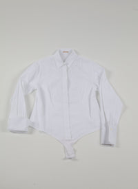 Body plastron - Blanc