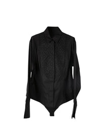 Bib bodysuit - Black intense