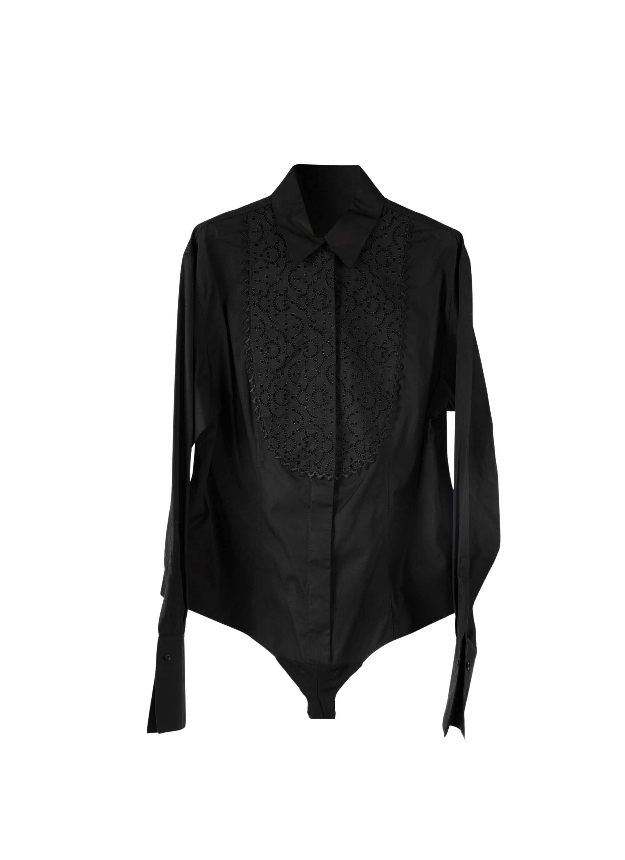 Bib bodysuit - Black intense