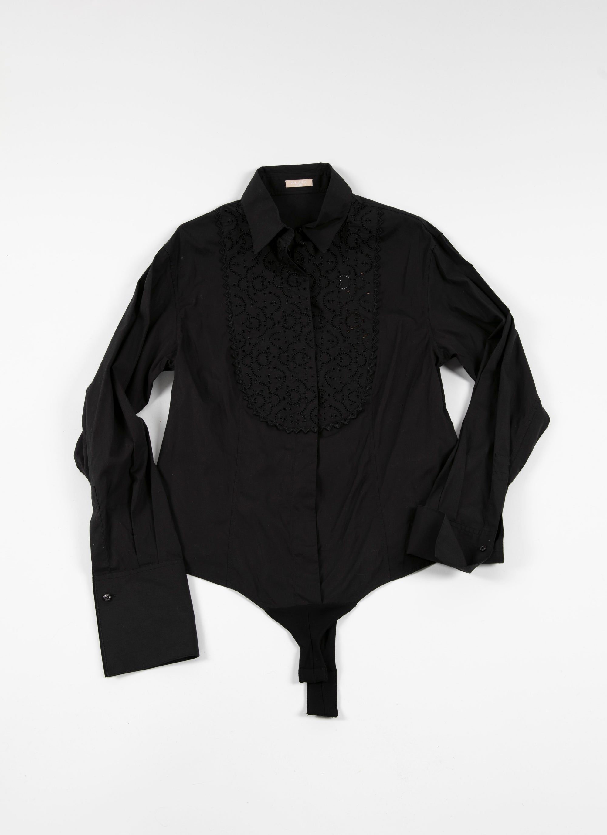 Bib bodysuit - Black intense