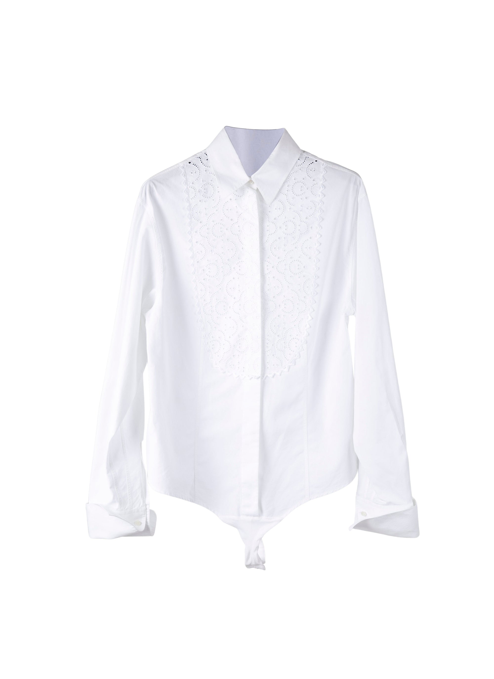 Body plastron - Blanc