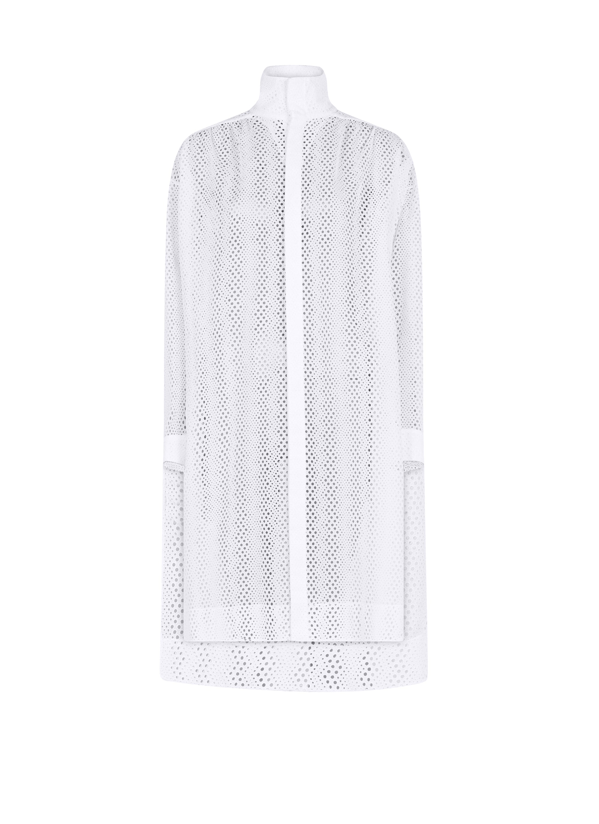 Tunique à broderie vague - Blanc