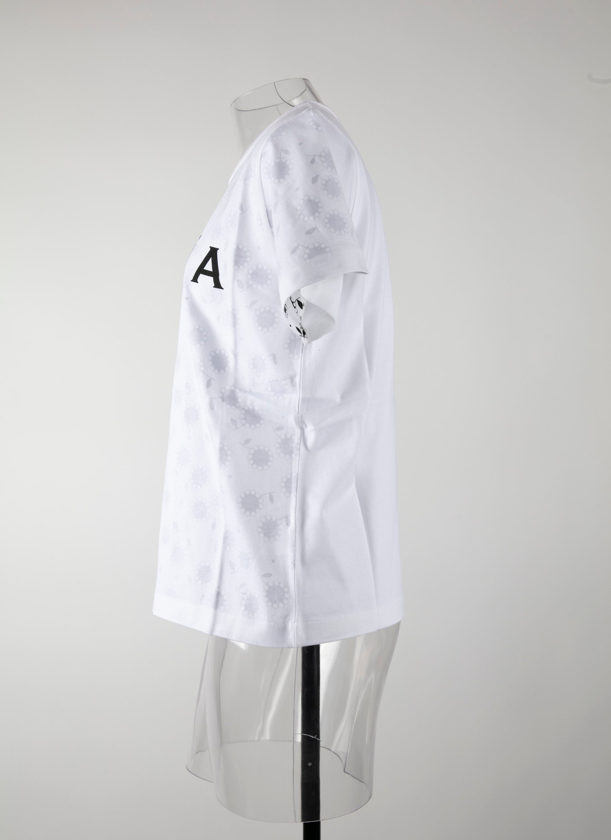 Alaïa short-sleeved logo T-shirt - Intense White