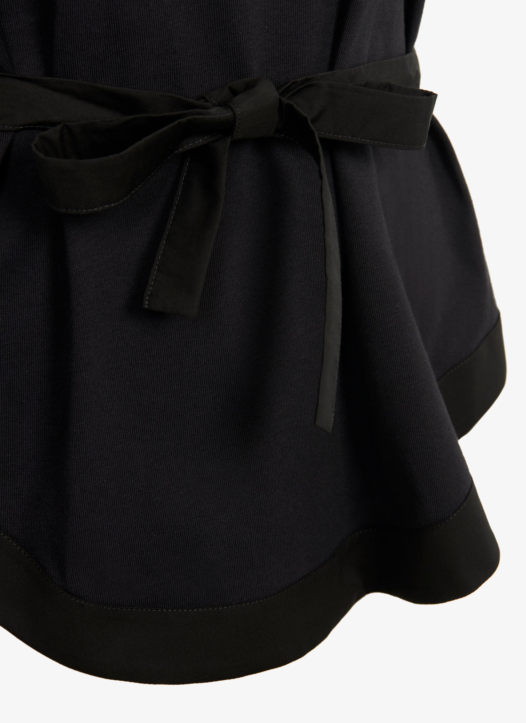 T-shirt structuré - Noir