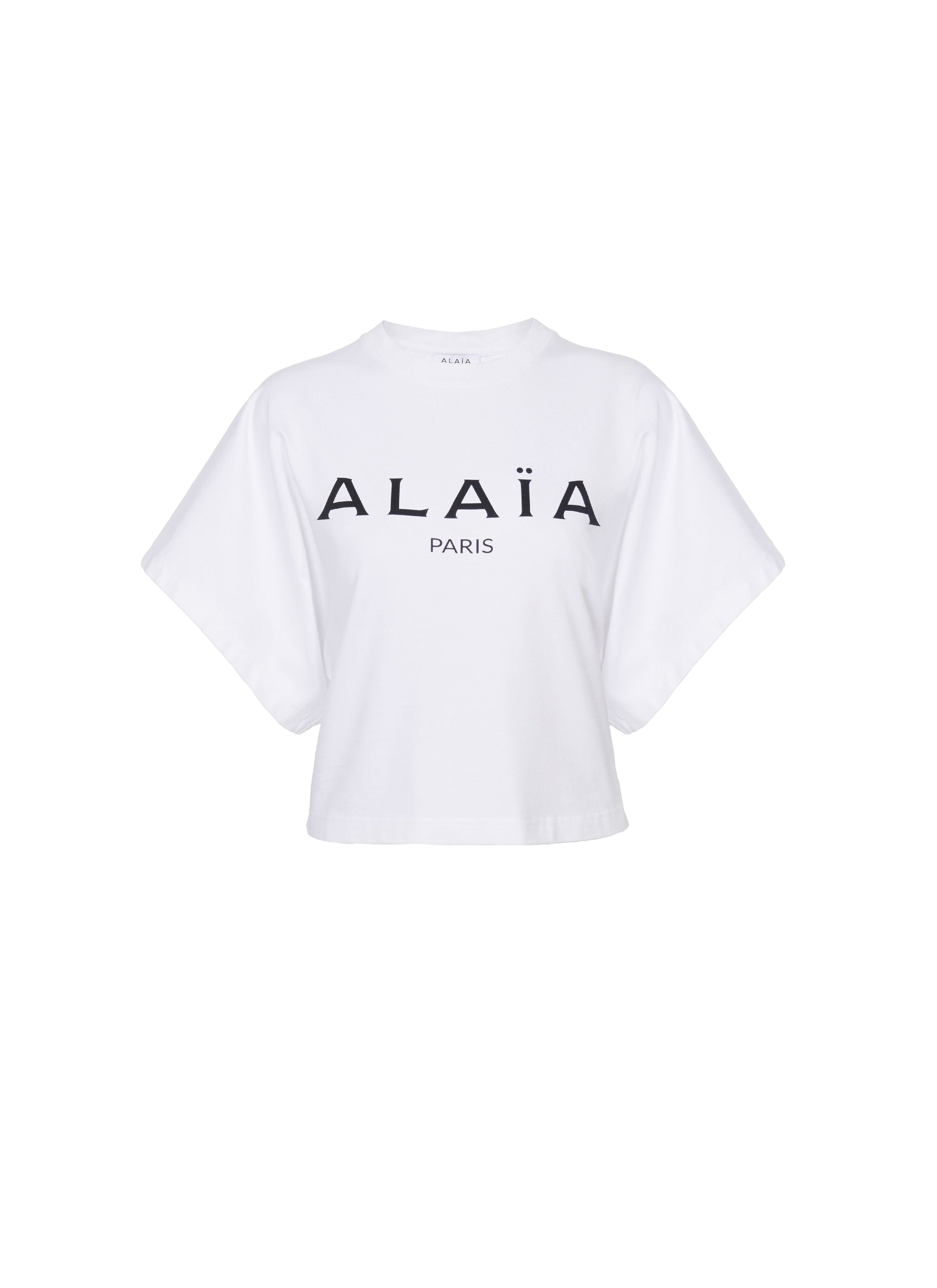 Alaïa Logo T-shirt - White & Black
