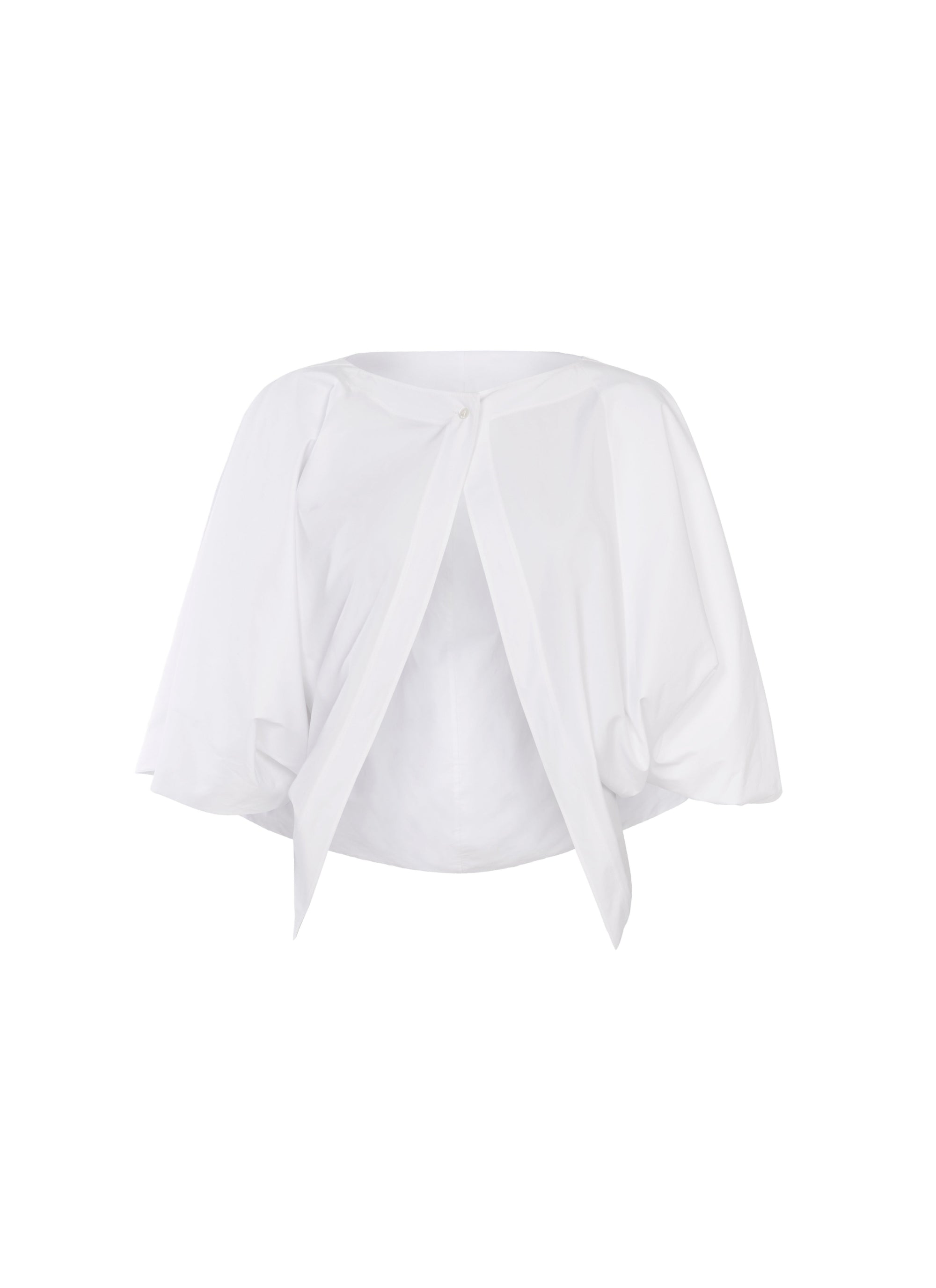 Hooded top - White