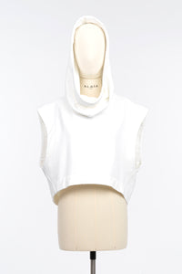 Hooded sweatshirt - White