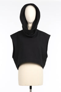 Sweat à capuche - Noir Alaia