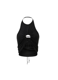 Ribbed tank top - Black Alaïa