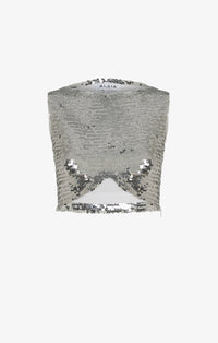 Sequin blouse - Silver