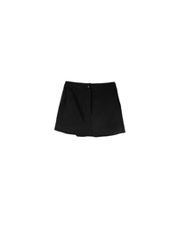 Plain skort - Black intense