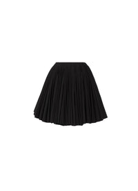 Jupe plissée courte - Noir