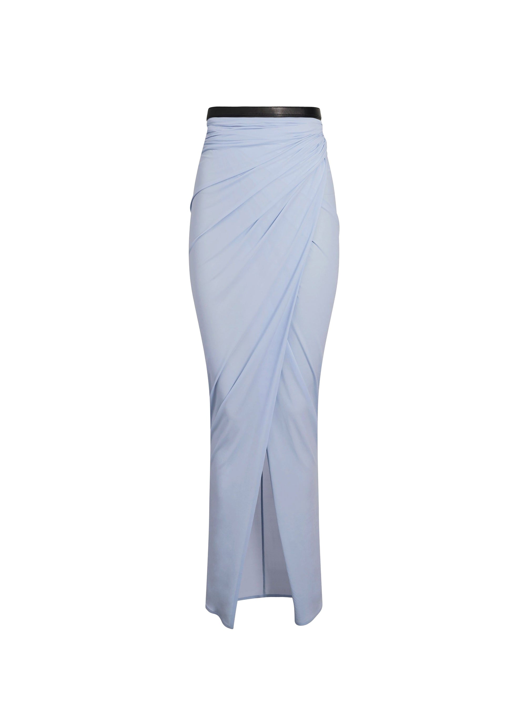 Draped skirt in jersey voile - Iris