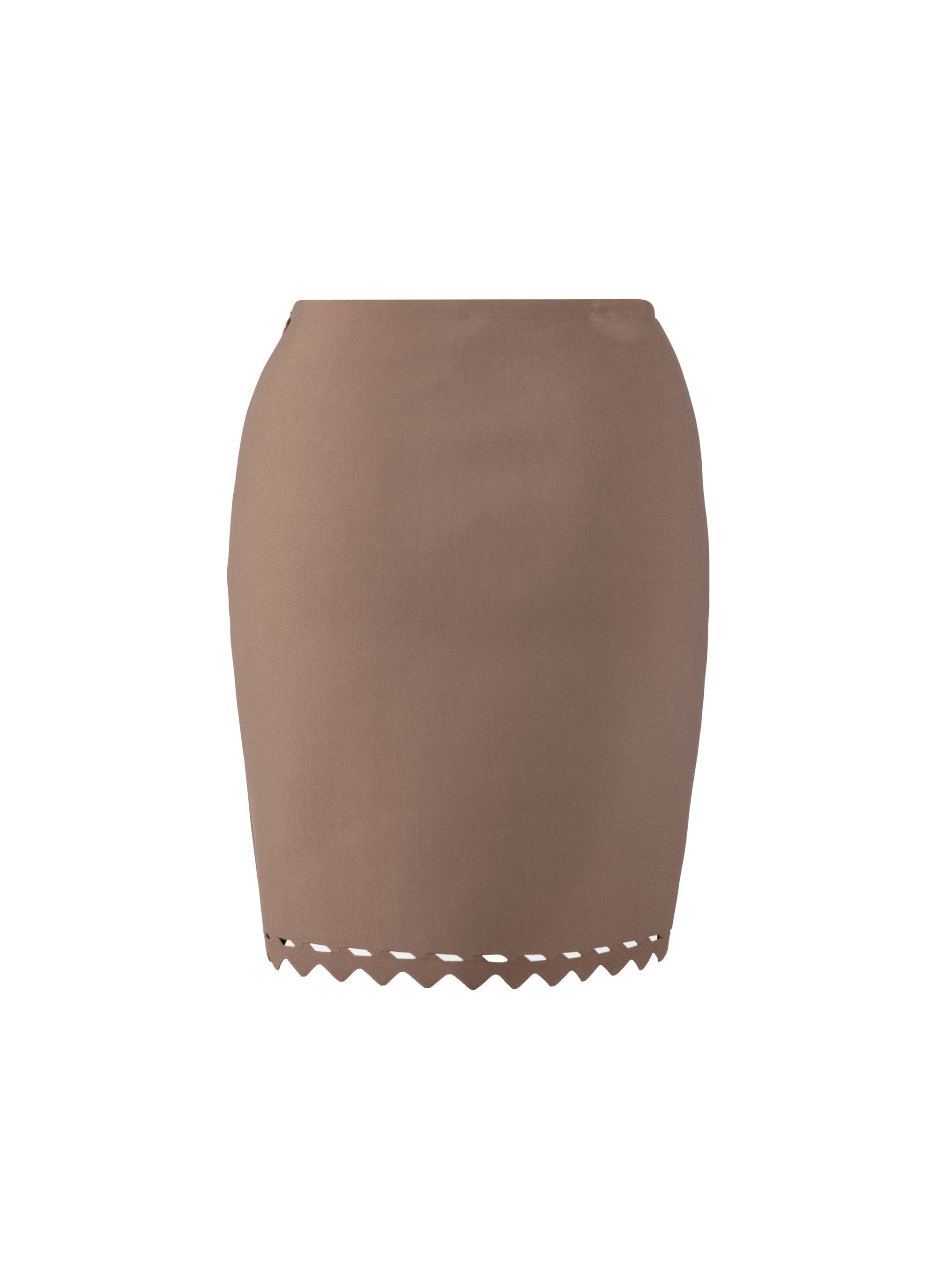 Skirt with hemstitch trim - Savane