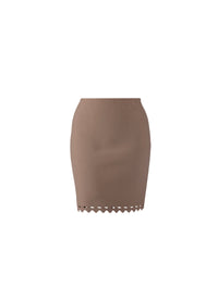 Skirt with hemstitch trim - Savane
