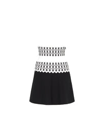 Jupe ceinture - Blanc & Noir