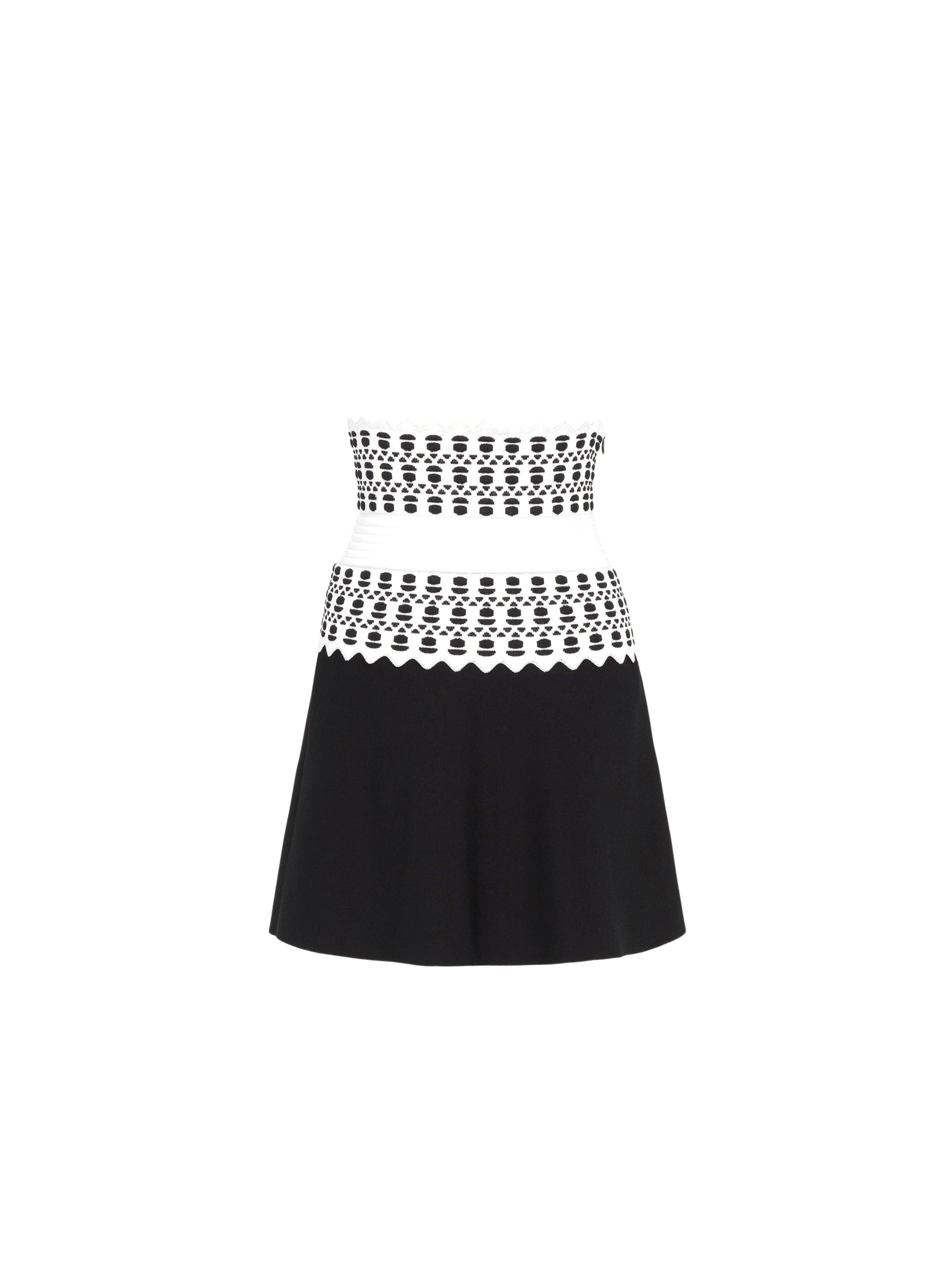 Jupe ceinture - Blanc & Noir