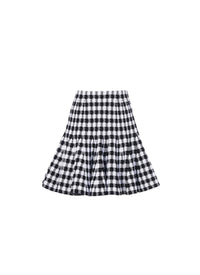Flared skirt - Black & White