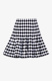 Flared skirt - Black & White