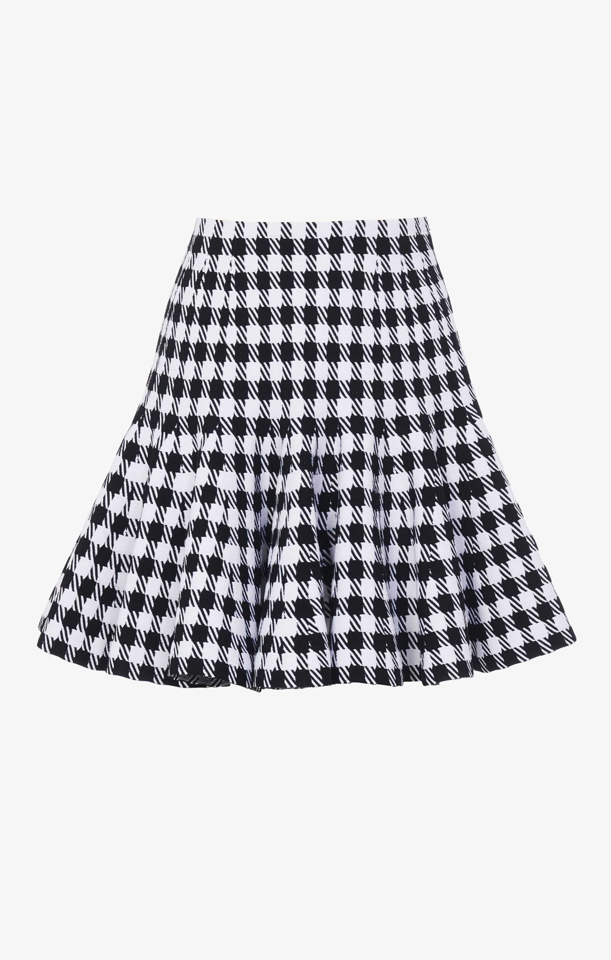 Flared skirt - Black & White
