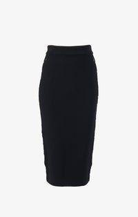 Openwork pencil skirt - Black Alaïa