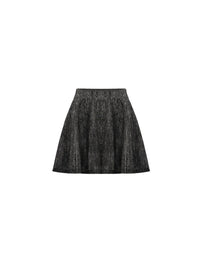 Jupe en velours en velours chine - Gris