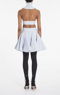 Circular ribbed skirt - Black Alaïa