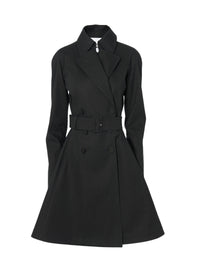 Manteau ceinture - Noir