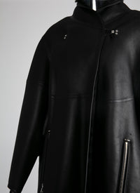 Wool edition coat - Black intense